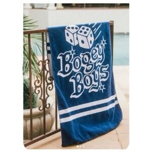Bogey Boys‎ Macklemore Vegas Pool Towel Blue Dice Beach Golf Hypebeast 58x30